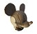 Busto Rosto Mickey Mouse 3D Laser Em MDF Decoração - Imagem 1