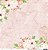 Papel Para Scrapbook - Coleção Shabby Dreams - Floral Rosé Juju Scrapbook - Imagem 3