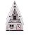 Casa Suculenta Holand S/ Var Branco e Rosa 9,5x7,5x11,5 Cm - Imagem 1