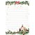 Papel Estampado de Carta - Coleção Natal Boho - PECN-012 - Imagem 1
