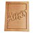 APLIQUE LASER MDF QUADRO AMOR 20X16CM - 086934 - Imagem 1