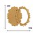Moldura de Quadro Oval M TIPO: Nuvem - 23x17,5 702374 - Imagem 2