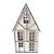 Miniatura Mini Casa Em MDF 22,5x12x7cm 6542 - Imagem 1
