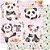 Papel Para Scrapbook Dupla Face 30,5 Cm X 30,5 Cm - SD-1078 - Coleção Panda - Imagem 1