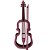 Kit Shaker Box Violino 10 cm - Imagem 1