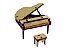 Miniatura Piano de Cauda Com Banco M1082 - Imagem 1
