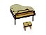 Miniatura Piano de Cauda Com Banco M1082 - Imagem 5