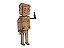Miniatura Personagem Stive Bonecos Personalizáveis M1098 - Imagem 1