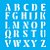 Stencil 14×14 Simples – Alfabeto III – OPA 975 - Imagem 2