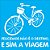 Stencil 30,5X30,5 Simples – Bicicleta Felicidade – OPA 2292 - 50% - Imagem 2
