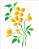 Stencil 20×25 Simples – Flor do Campo – OPA 1405 - Imagem 1