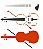 Stencil 20×25 Simples – Instrumentos – Violino – OPA 2585 - Imagem 1