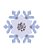 APM3-153 – Aplique Litoarte Em Papel e MDF - Flocos De Neve Lilás - Imagem 4