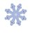 APM3-153 – Aplique Litoarte Em Papel e MDF - Flocos De Neve Lilás - Imagem 3