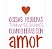 Stencil 15X20 Simples – Com Amor – OPA 1754 - Imagem 1