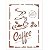 Stencil 15X20 Simples – Coffe – OPA 1753 - Imagem 1