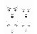 Stencil 15X20 Simples – Rosto Boneca I – OPA 2500 - Imagem 1