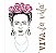 Stencil 20X25 Simples – Frida OPA 2361 - Imagem 1