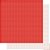 Papel Para Scrapbook Dupla Face 30,5 cm x 30,5 cm – Poá Vermelho Pequeno SD-191 - Imagem 1