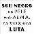 Stencil 14X14 Simples Frase Sou Negro - Opa 2927 - 50% - Imagem 1