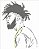 Stencil 20X25 Simples Afro Homem - Opa 2954 - 50% - Imagem 1