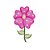 APM4-033 Aplique Litoarte Em Papel E MDF - Flor e Borboleta Rosas - Imagem 3