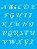 Stencil 15X20 Simples Alfabeto Clássico - Opa 299 - Imagem 2