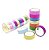 Fita Adesiva Decorativa Gliter Washi Tape Scrapbook 10 Un - Imagem 2