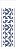 Stencil OPA Simples 10 x 30 cm 726 Border Arabesco - Imagem 1