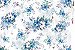 Papel Decoupage OPAPEL 3078 - Estamparia Flores Azuis I - Imagem 1