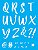 Stencil 32X42 Alfabeto Bungalow Maiúsculo II - OPA 3067 - 50% - Imagem 2