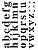 Stencil 32x42 Alfabeto Reto Minúsculo I - OPA 3065 - Imagem 1