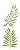 Stencil 17x42 Folhas de Palmeira - OPA 2578 - Imagem 1