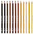Lápis de Cor Mega Soft Color Tons Pele 12 Cores Tris 687735 - Imagem 2