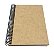 Caderno Liso Capa MDF Com 96 Folhas Woodplan 14x10 cm - Imagem 4