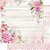 Papel Para Scrapbook 30,5 Cm X 30,5 Cm - Rosas Aquarela - SD-1016 - Imagem 1