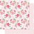 Papel Para Scrapbook Dupla Face 30,5 Cm X 30,5 Cm - SD-742 - Floral Cor De Rosa - Imagem 1