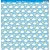 Papel Para Scrapbook Dupla Face 30,5 Cm X 30,5 Cm - SD-815 - Nuvem Azul E Estrelas - Imagem 3