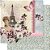 Papel Para Scrapbook Dupla Face 30,5 cm x 30,5 cm - SD-967 - Torre Eiffel, Dama E Flores - Imagem 1