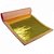 Folha de Ouro Para Restauro e Douração 14x14cm 25 Folhas - Imagem 1
