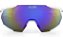 Óculos de Sol Hupi Aspen - Armação Cristal Lente Roxo Espelhado - Imagem 2