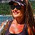 Óculos de Sol Hupi Kona Preto Fosco/Coral Lente Cinza - Imagem 5