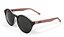 Óculos de Sol Hupi Kona Preto Fosco/Coral Lente Cinza - Imagem 1
