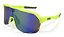 Óculos de Sol Hupi Huez Amarelo Neon/Cinza - Lente Azul Espelhado - Imagem 1