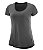Camiseta XA Trainning Salomon Cinza Escuro - Feminina - Imagem 1