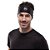 Faixa de Cabeça Buff - Headband COOLNET UV+ Solid Black - Imagem 2