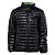 Jaqueta Dupla Face Plumas Kailash - Masculina Preta/Verde - Imagem 1