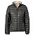 Jaqueta Dupla Face Plumas Kailash - Feminina Chumbo/Off White - Imagem 1