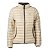 Jaqueta Dupla Face Plumas Kailash - Feminina Chumbo/Off White - Imagem 5