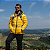 Jaqueta Puffer Double Patagônia Kailash Dupla Face - Masculina Preta/Verde Limão - Imagem 4